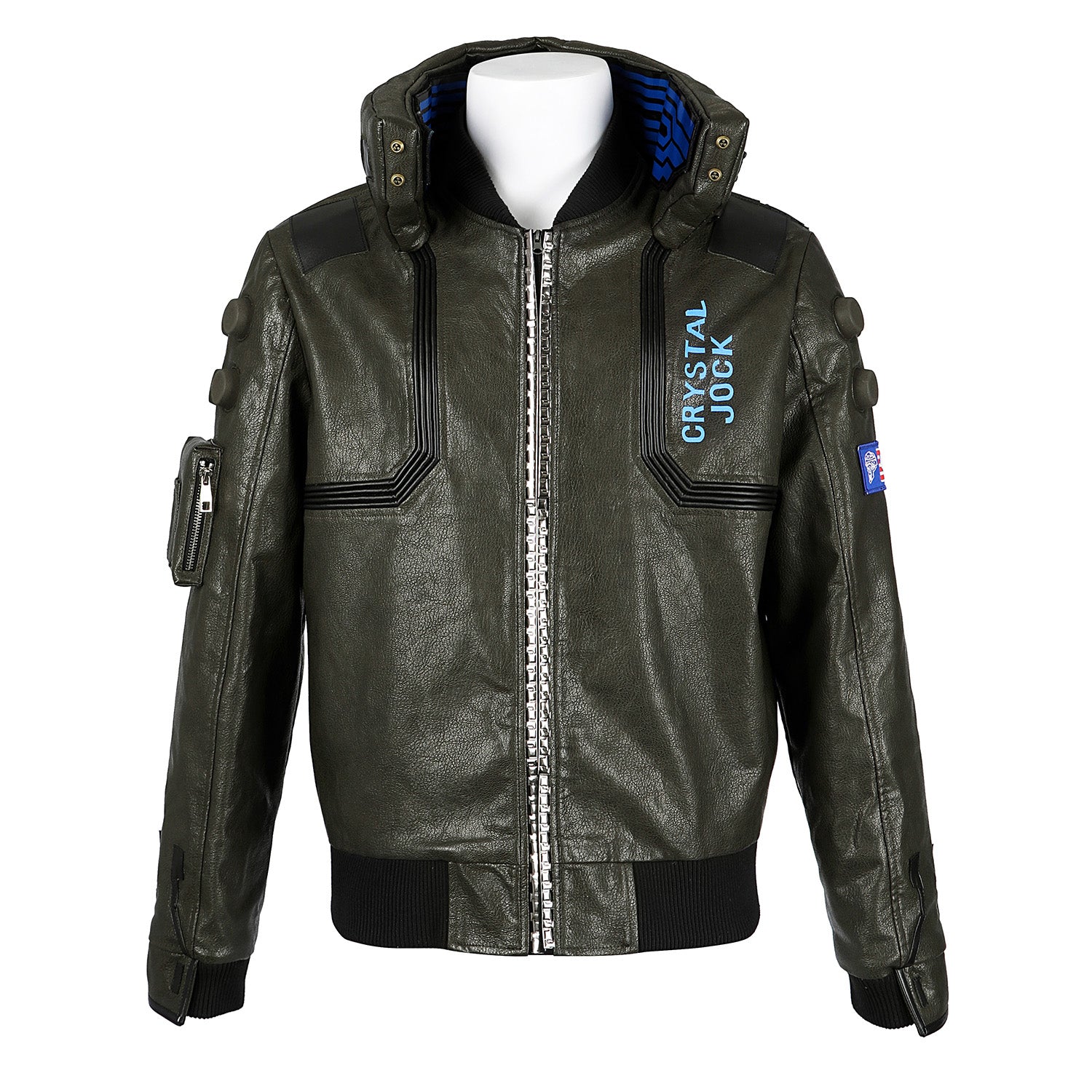 Cyberpunk 2077 V PU Leather Top Level Full Set Cosplay Costumes
