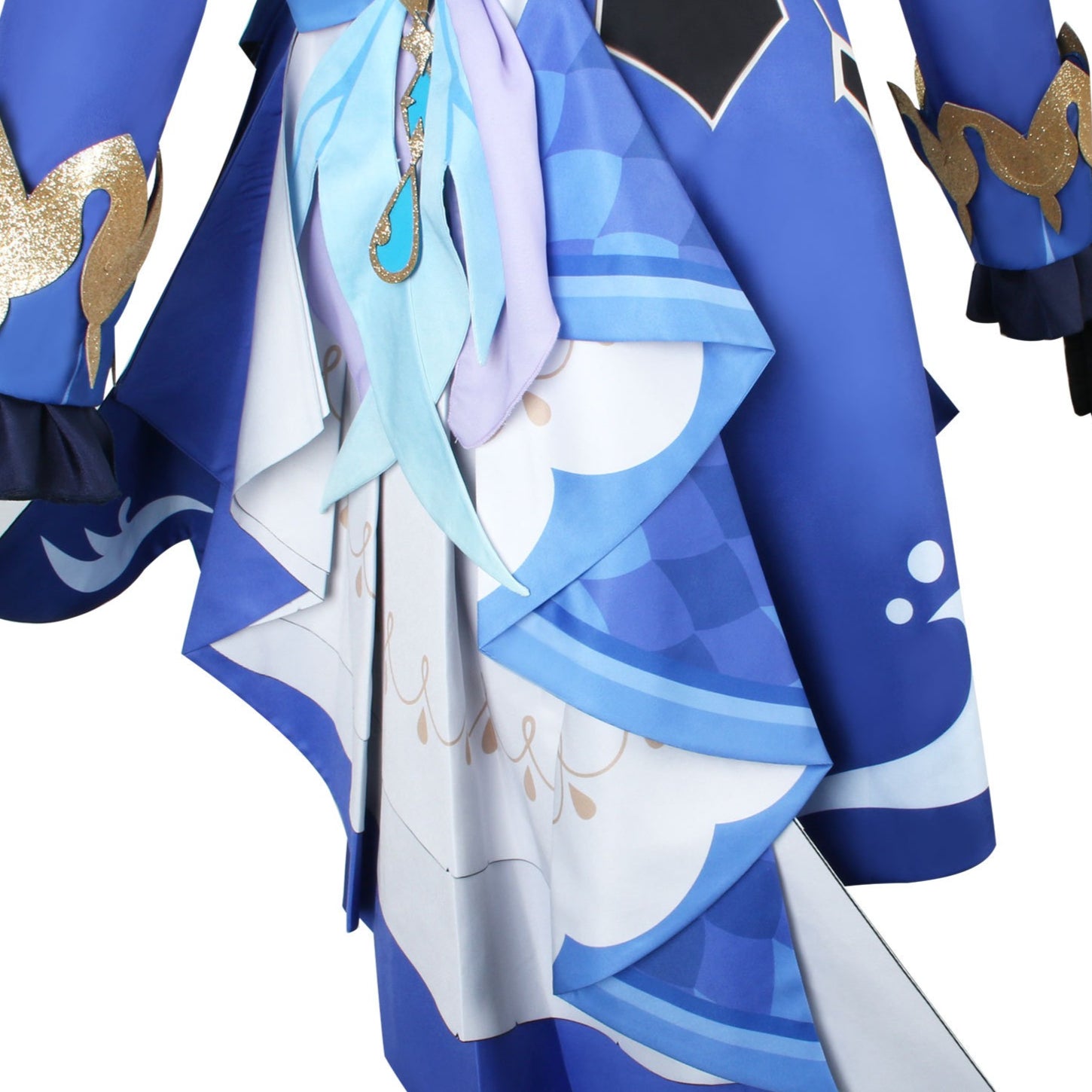 Genshin Impact Focalors Furina De Fontaine Hydro Archon Cosplay Costumes