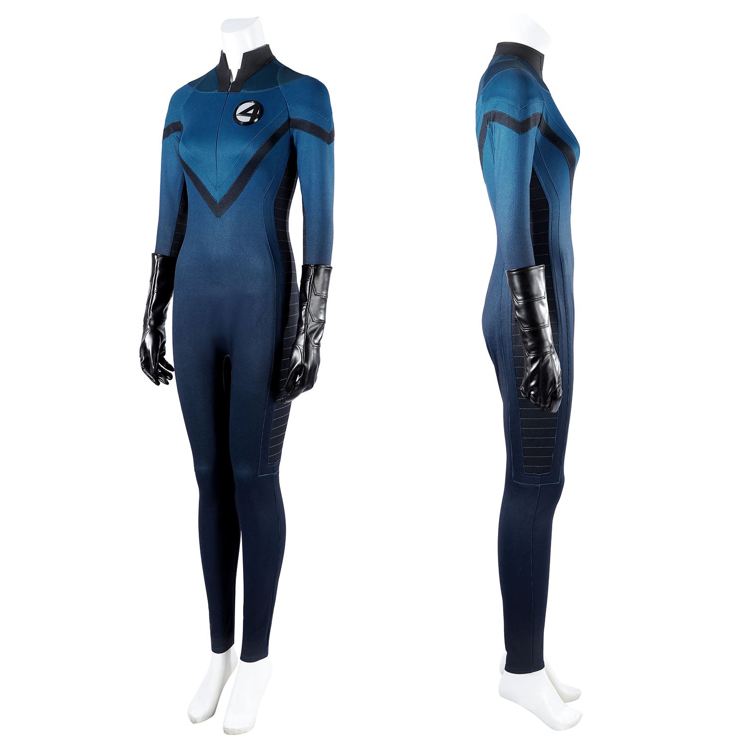 Fantastic Four 2005 Unstoppable Invisible Woman Fullset Cosplay Costumes