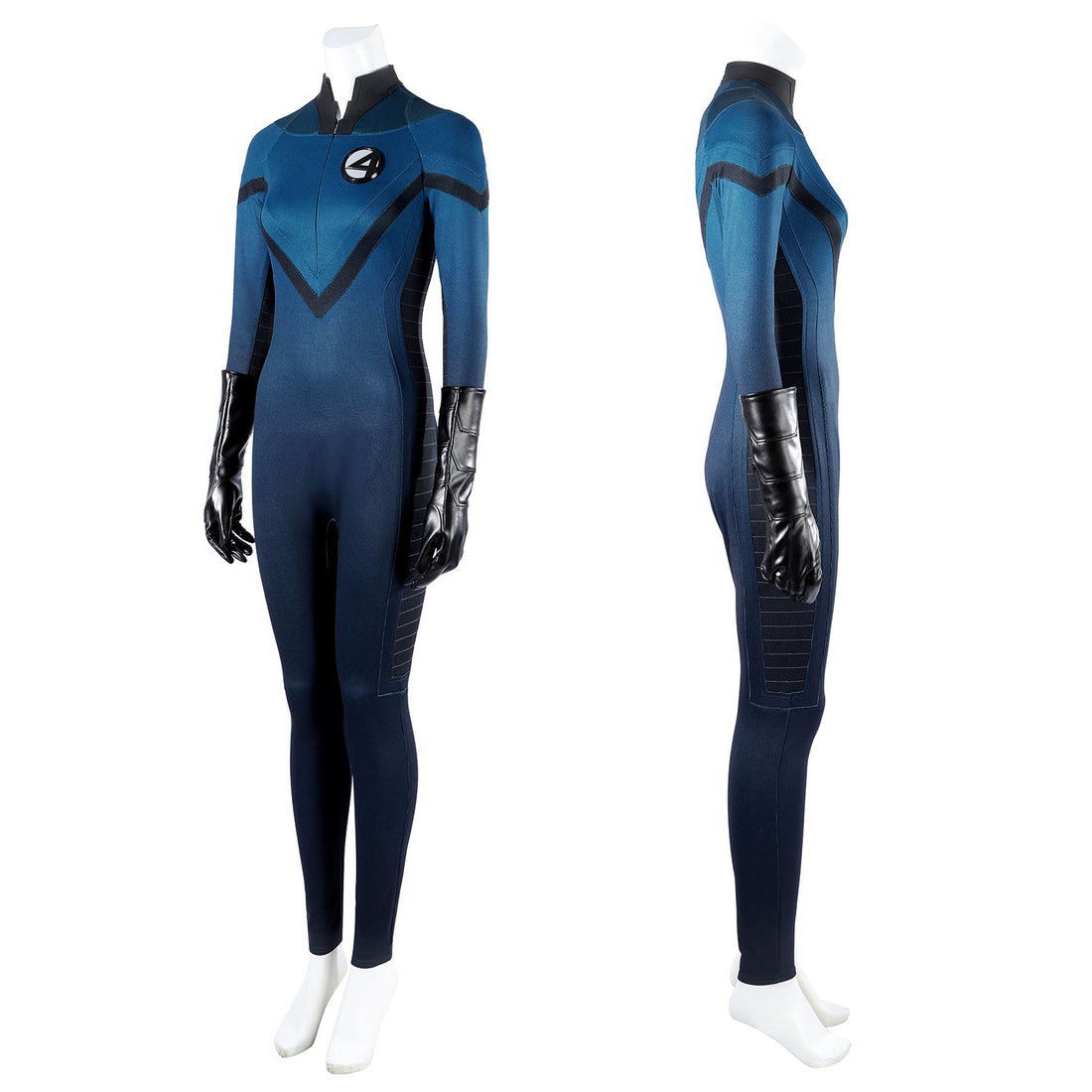 Fantastic Four 2005 Unstoppable Invisible Woman Fullset Cosplay Costumes
