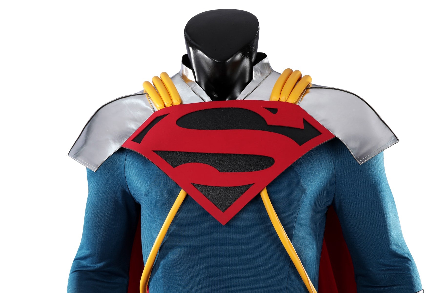 Comics Superboy Prime Jumpsuit Cloak Top Superman Cosplay Costumes