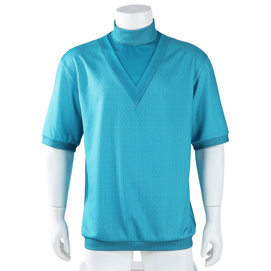 Minecraft Movie Steve Blue T-shirt Cosplay Costumes