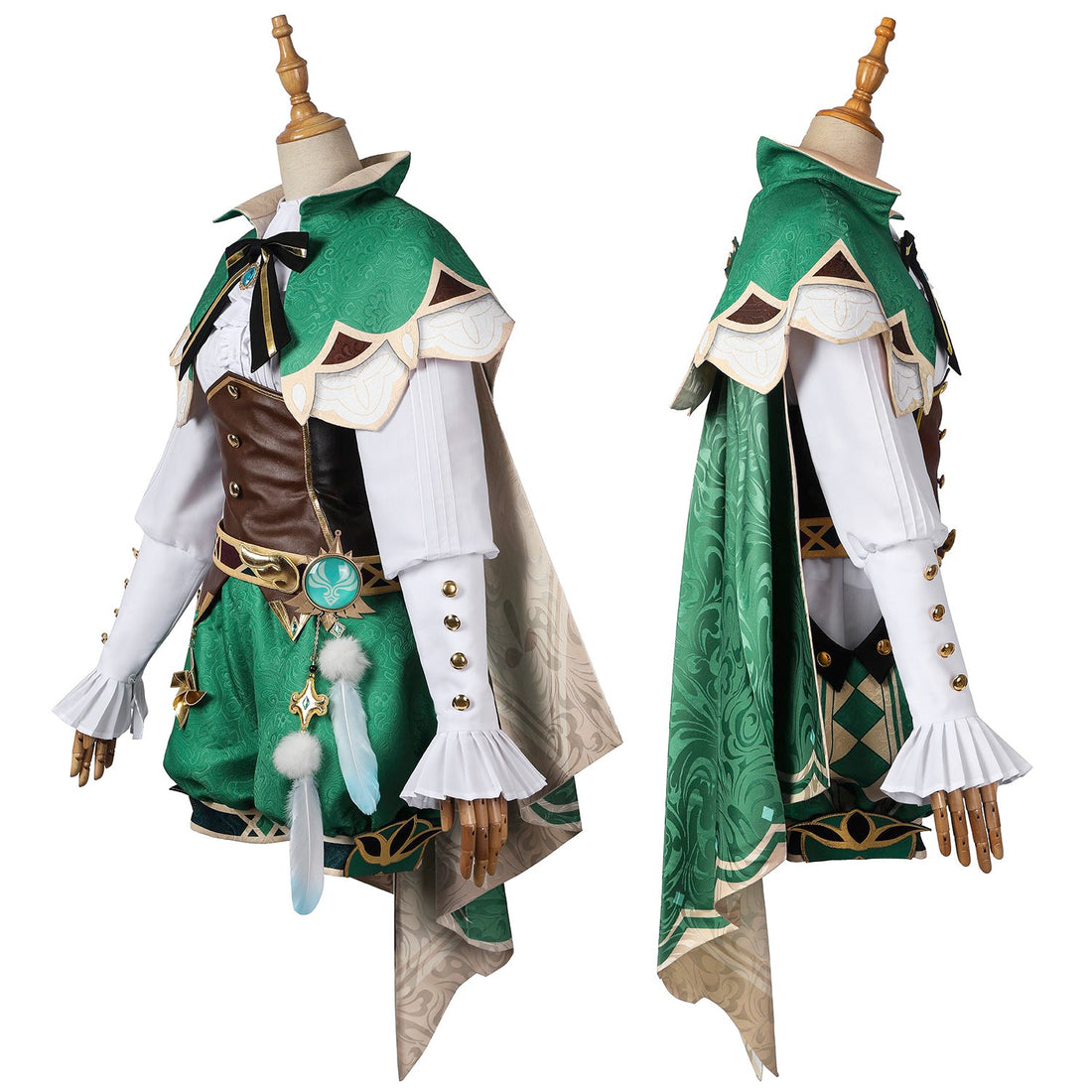 Game Genshin Impact Venti Gradient Fullset Cosplay Costumes
