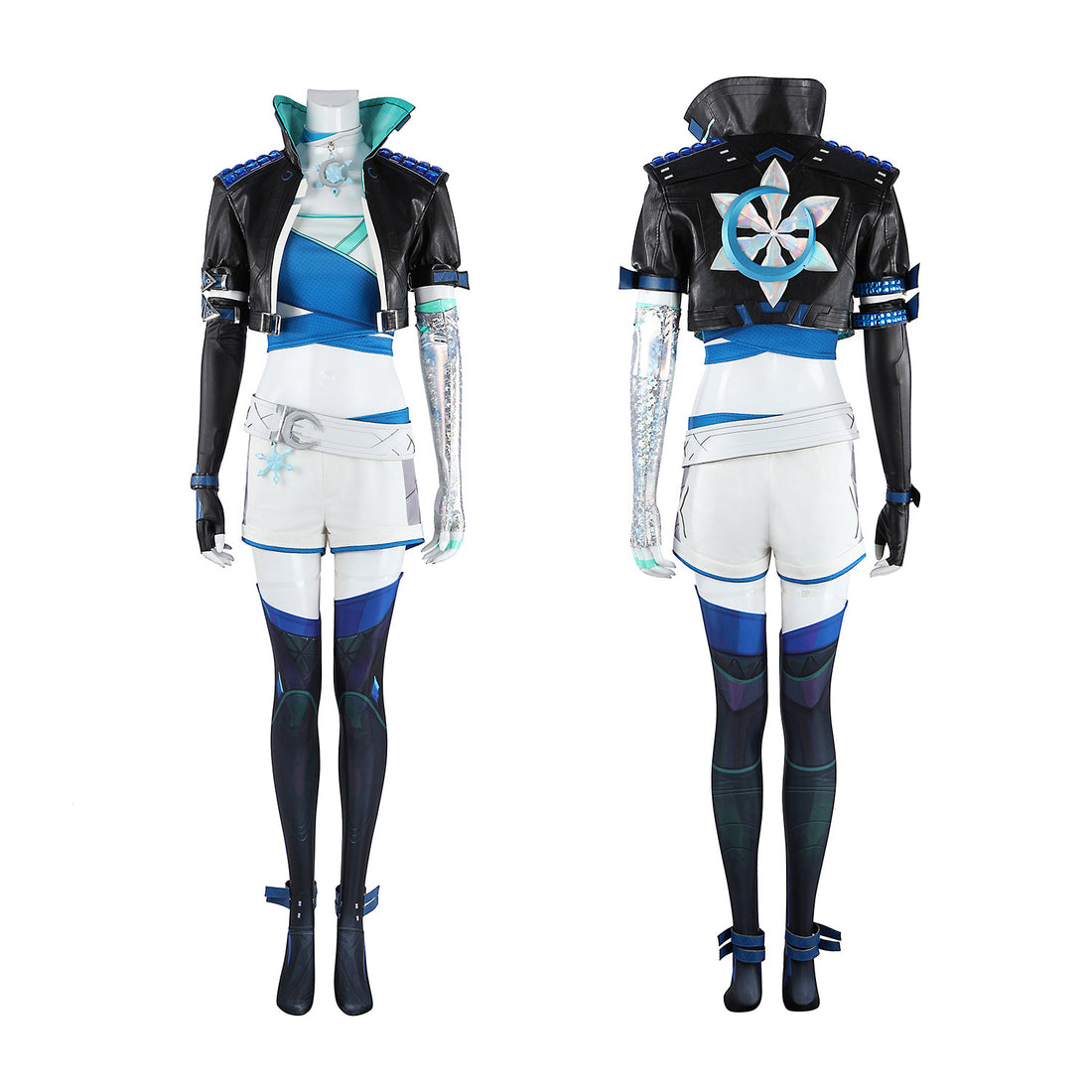 Marvel Rivals Luna Snow Seol Hee Full Set Cosplay Costumes