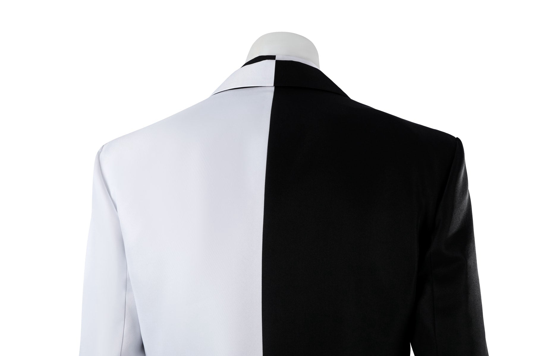 Absolute Two Face Black White Cosplay Costumes Absolute Batman Halloween Themed Party Outfits