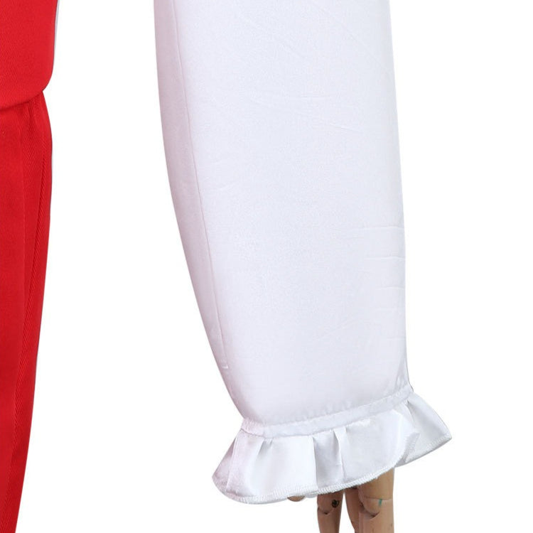 Beetle Juice Michael Keaton Red Suit Halloween Cosplay Costumes