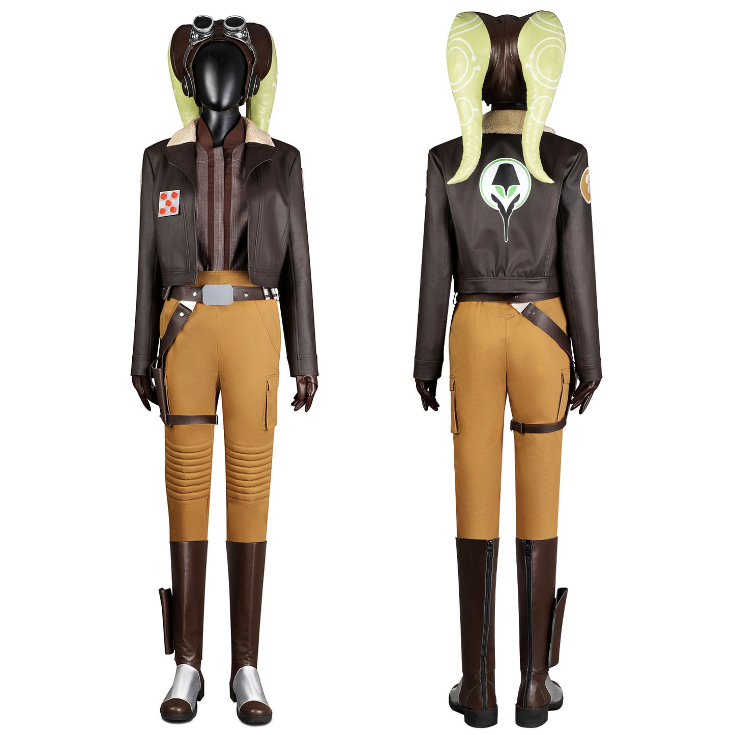 Star Wars Ahsoka Hera Syndulla Female Fullset Cosplay Costumes