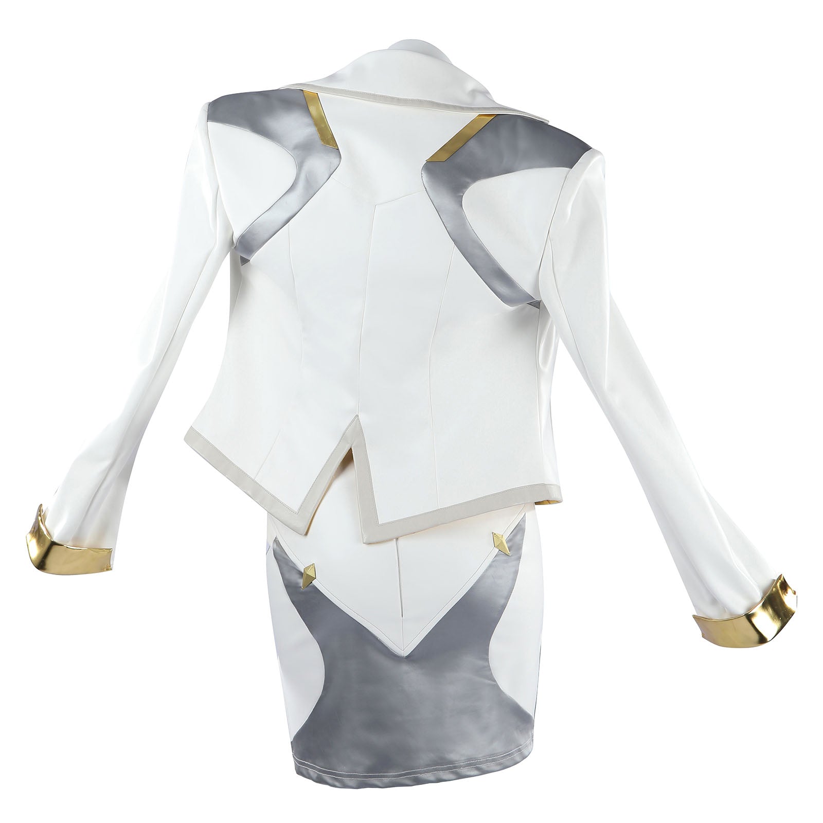 Overwatch Domina Golden Outfit Top Level Fullset Cosplay Costumes