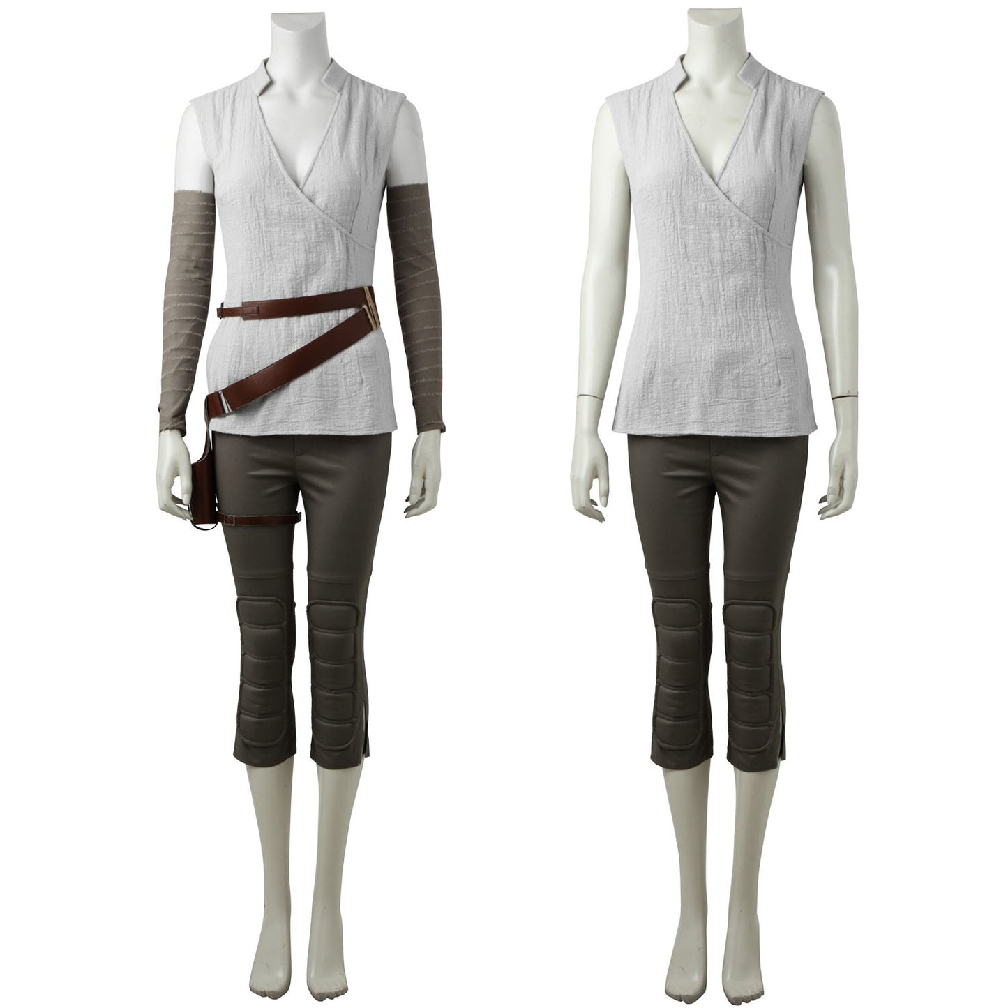 Star Wars 8 The Last Jedi Rey Outfit Female Cosplay Costumes