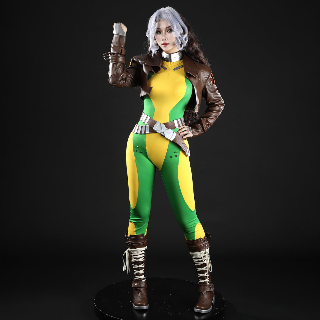 Game Marvel Rivals Rogue Jumpsuit Outfit Top Cosplay Costumes
