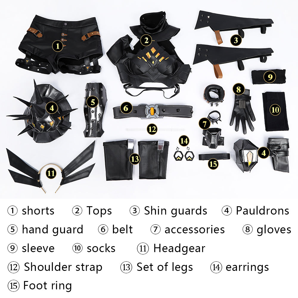 Game Marvel Rivals Magik Top Level Full Set Cosplay Costumes