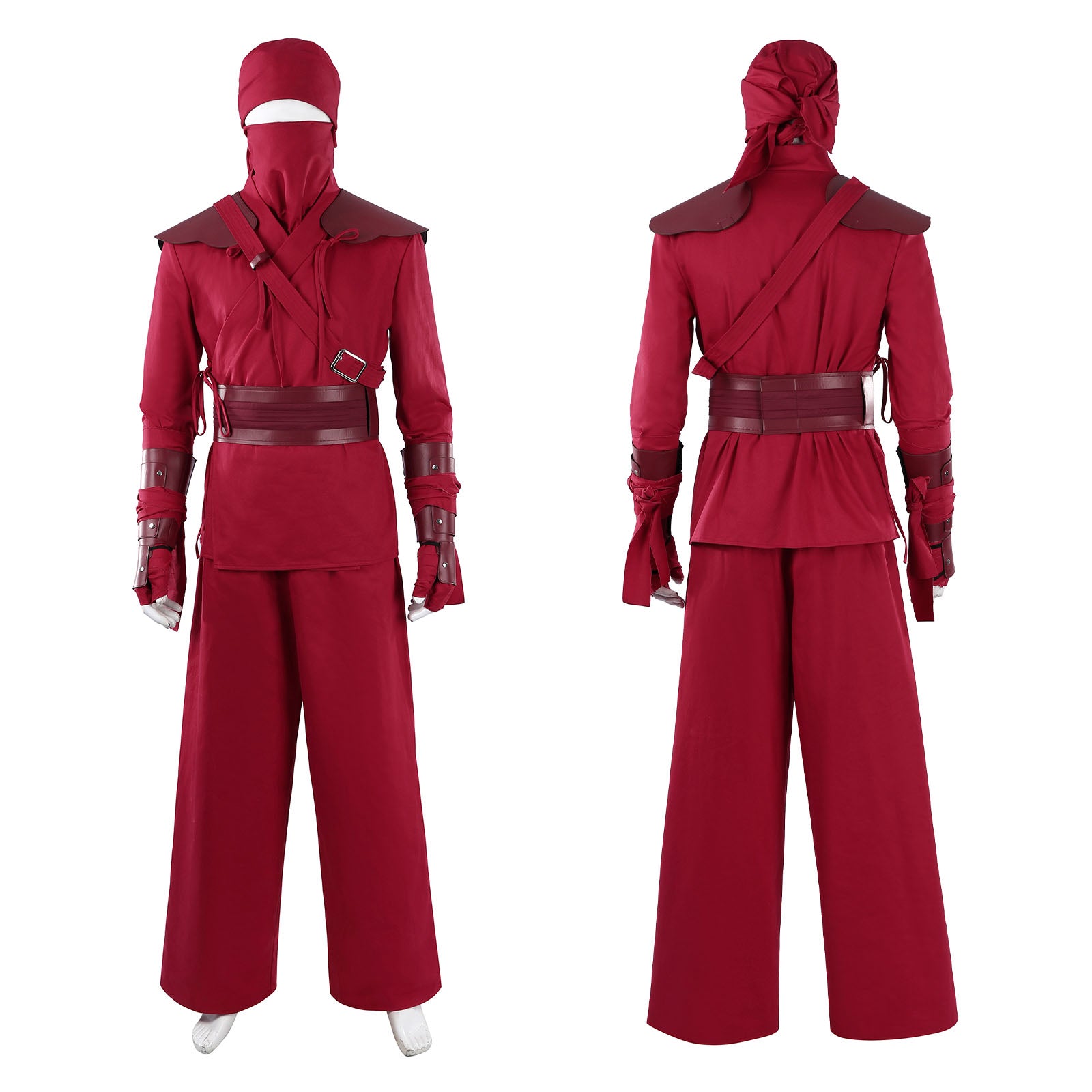 Spider-Man: Brand New Day The Hand Cosplay Costumes Red Ninja Top Halloween Suit