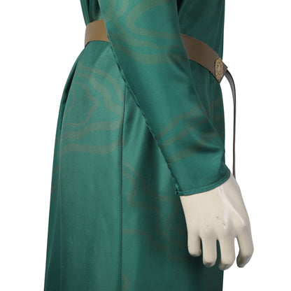 The Lord of the Rings The Rings of Power Elrond Green Cosplay Costumes