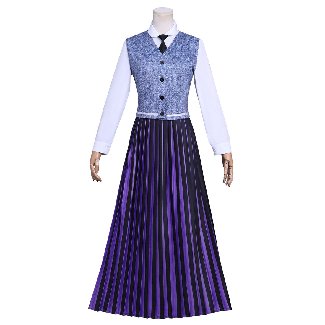 Wednesday 2 Addams Nevermore Academy Purple Uniform Adult Kids Costumes