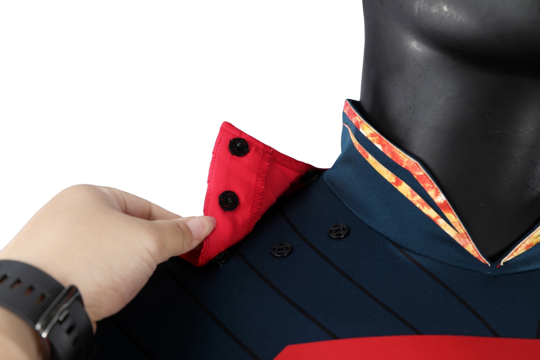 Absolute Superman Fire Battlesuit High Level Cosplay Costumes