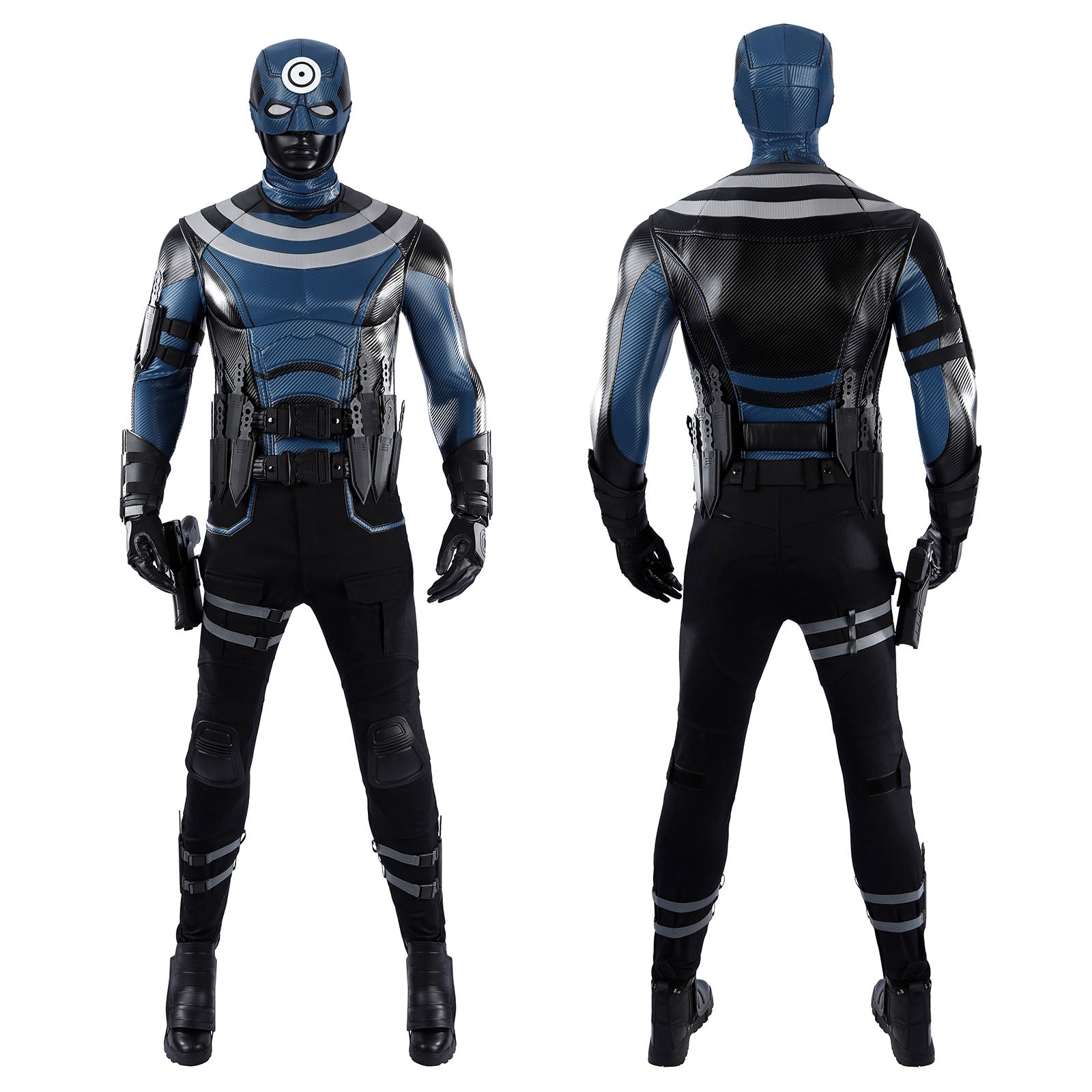 Daredevil Born Again Season 3 Bullseye Cosplay Costumes Halloween Themed Party Outfits
