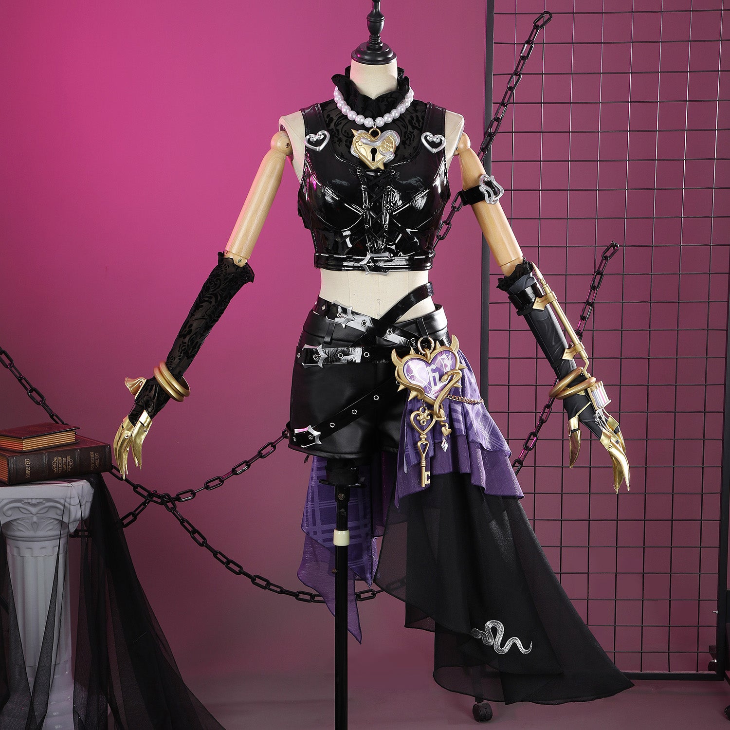 Identity V Mechanic Lock Core Farewell Phantom Cosplay Costumes