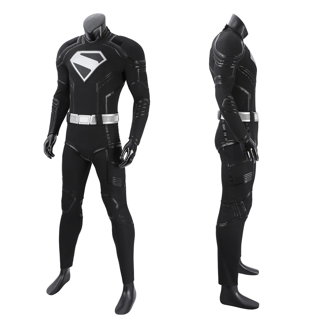 Superman Legacy Clark Kent Black Suit Top Cosplay Costumes
