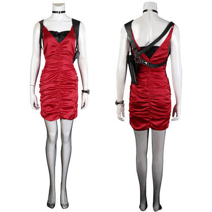 Resident Evil 4 Remake Ada Wong Female Cosplay Costumes