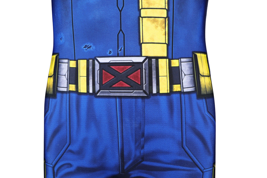Avengers 5 Doomsday Cyclops Kids Jumpsuit Halloween Cosplay Costumes Themed Outfits