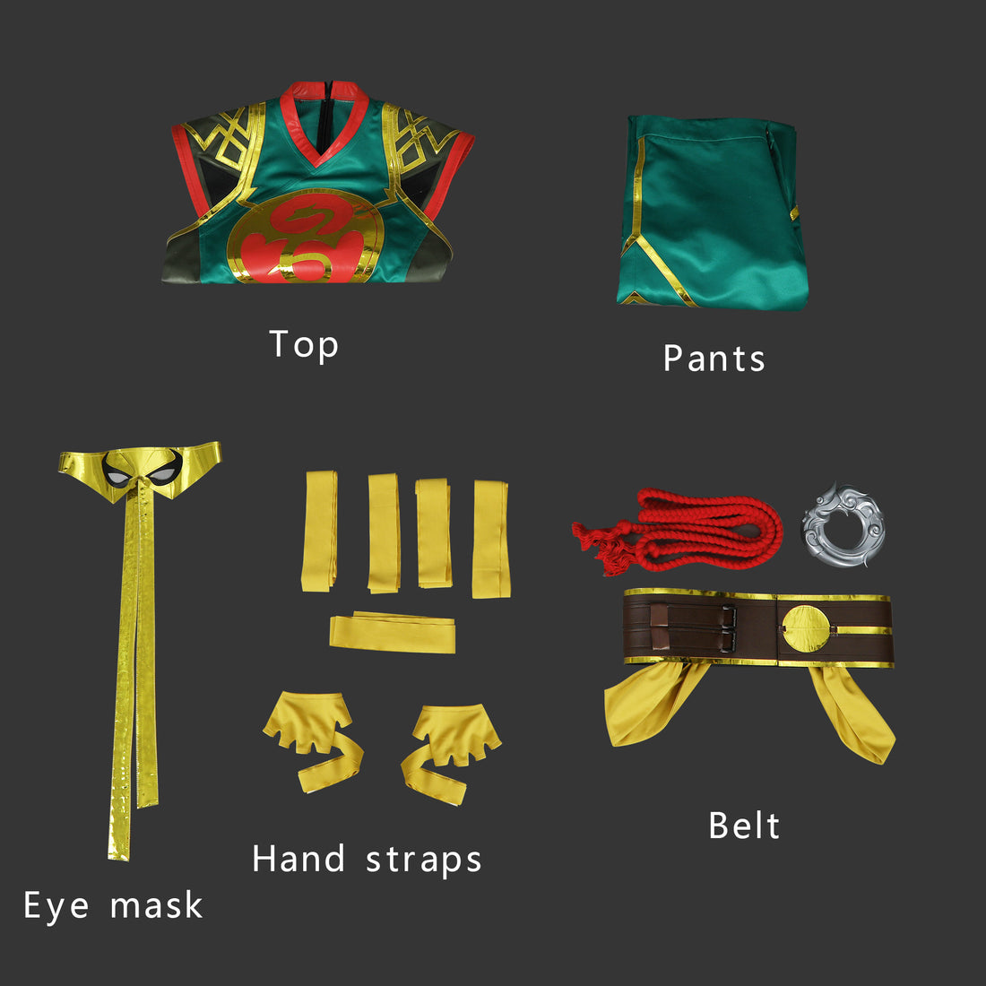 Marvel Rivals Iron Fist Lin Lie Top Level Cosplay Costumes