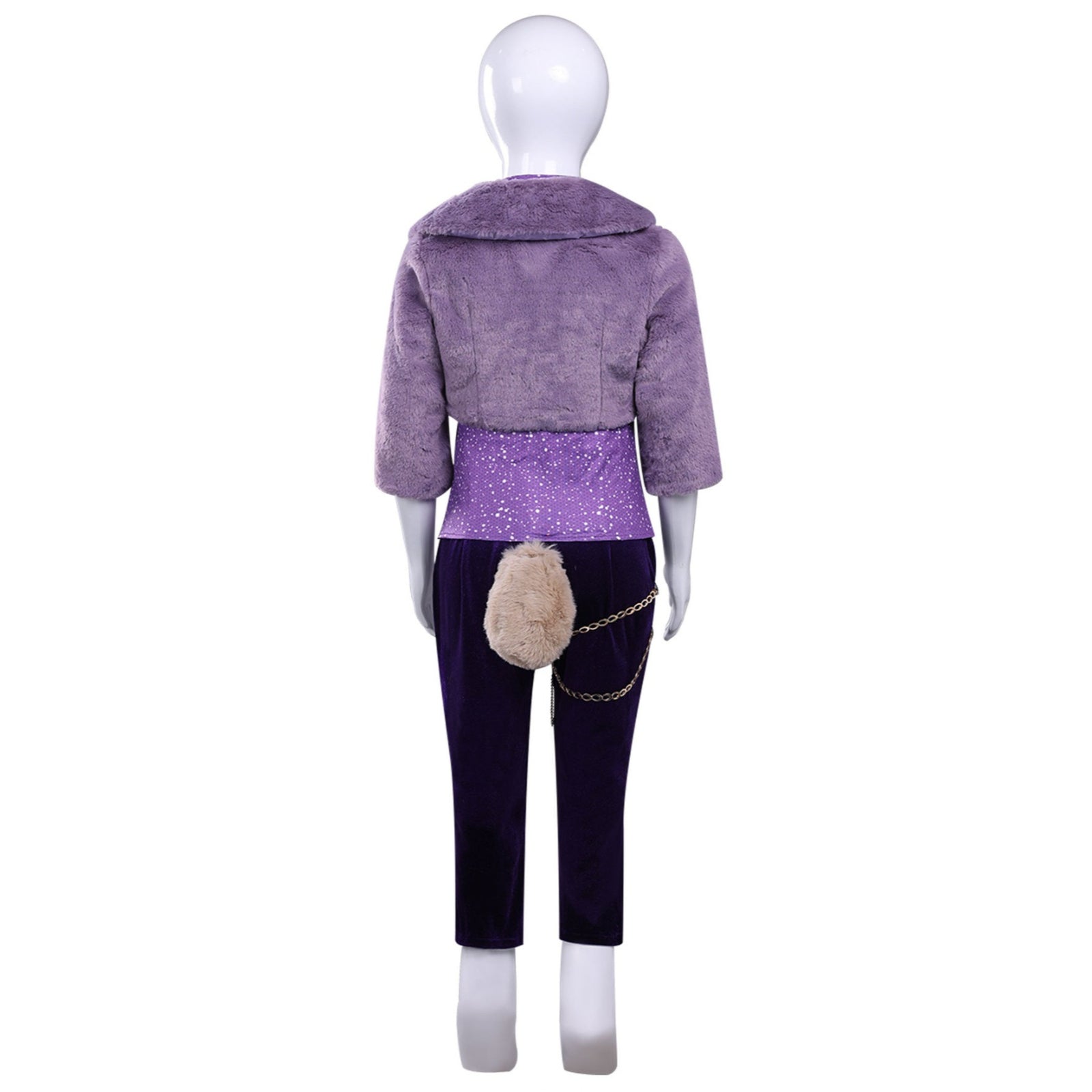Zoo 2 Non-Mammalians Rise Gazelle Purple Wool Outfit Cosplay Costumes