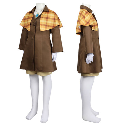 Princess Peach: Showtime Detective Peach for Kids Cosplay Costumes