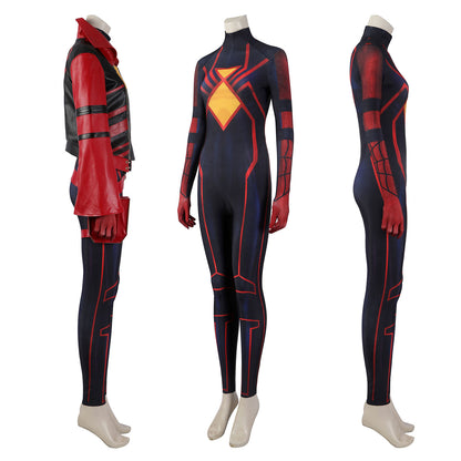 Spider-Man: Across The Spider-Verse Spider-Woman Jessica Drew Cosplay Costumes