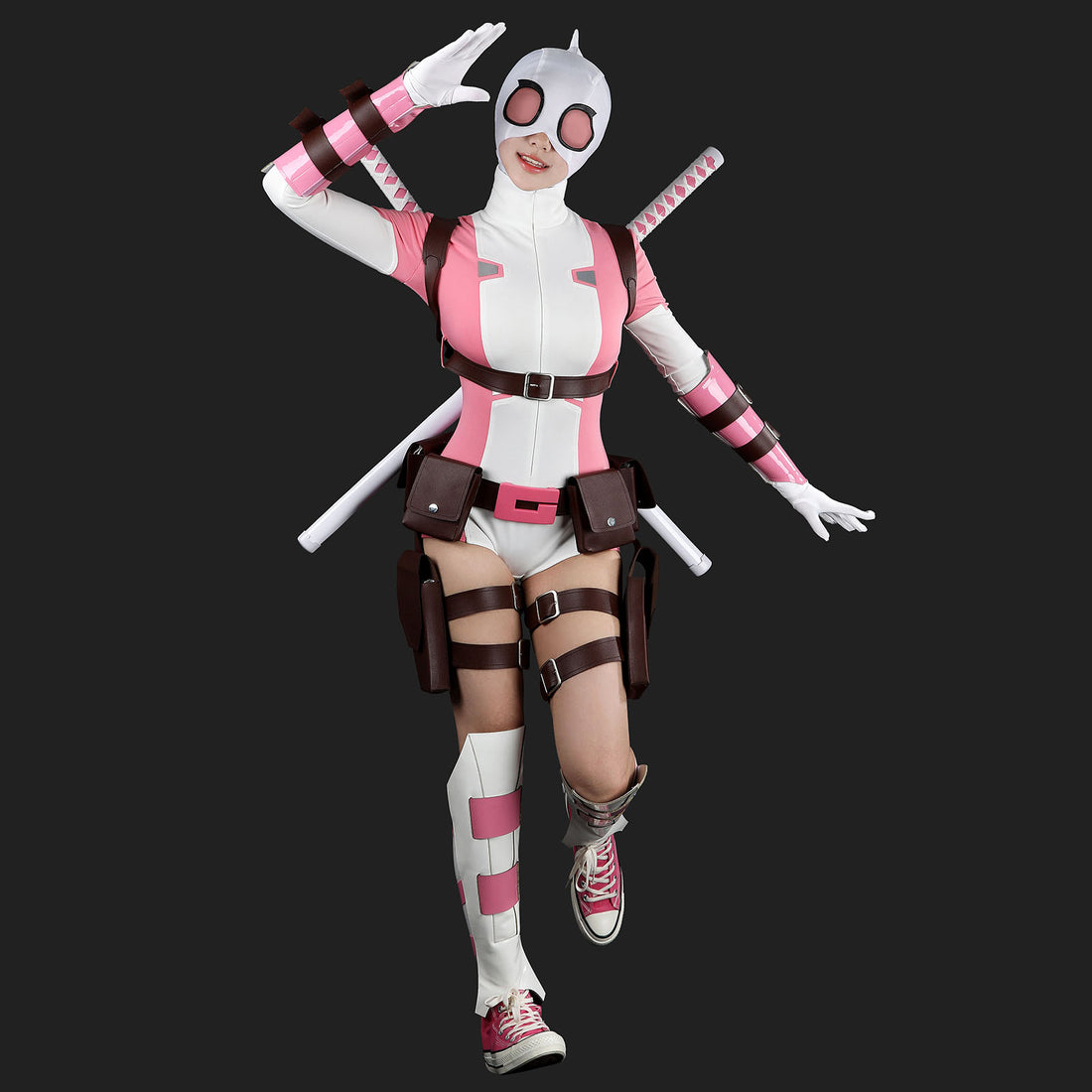 Comics Superhero Gwenpool Gwendolyn Gwen Poole Fullset Cosplay Costumes