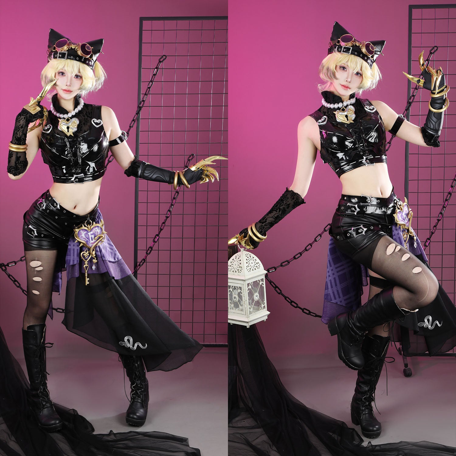 Identity V Mechanic Lock Core Farewell Phantom Cosplay Costumes