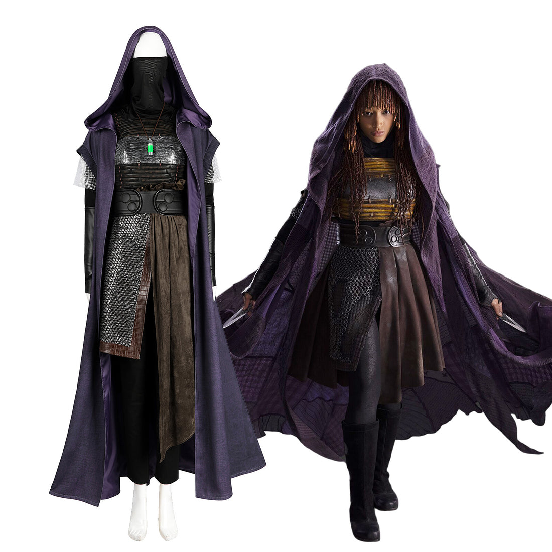Star Wars The Acolyte Mae Female Full Set Top Cosplay Costumes