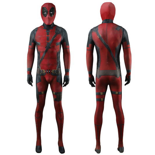 Deadpool 3 Wade Wilson Marvel Mr. Pool Jumpsuit Cosplay Costume