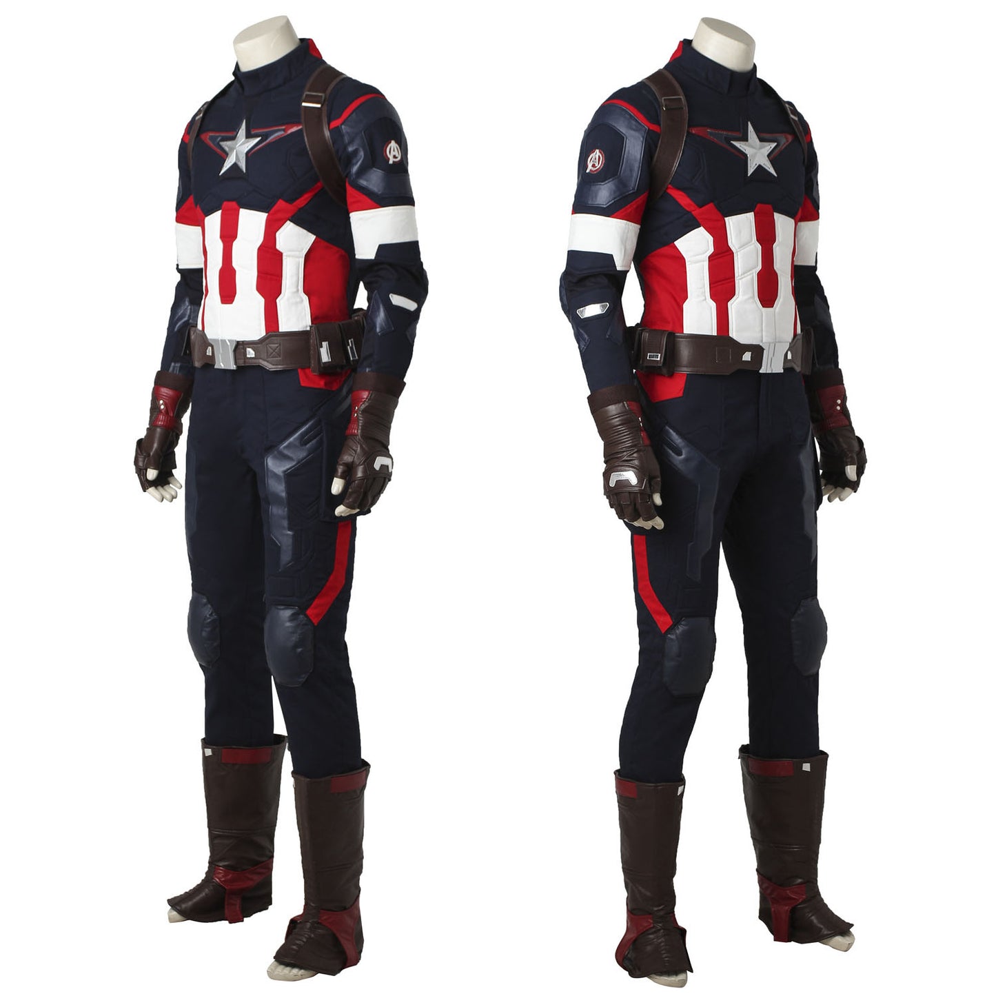 Avengers 2 Age of Ultron Captain America Steve Rogers Male Fullset Cosplay Costumes