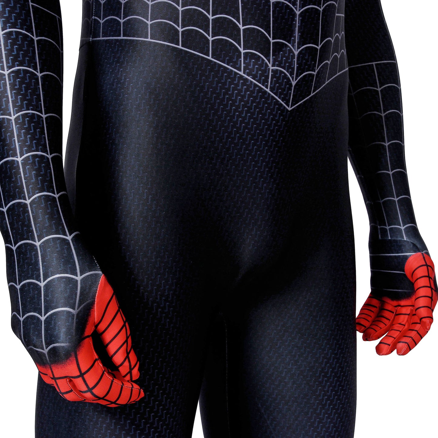 Spider-Man: Into the Spider-Verse Miles Morales Male Jumpsuit Cosplay Costumes