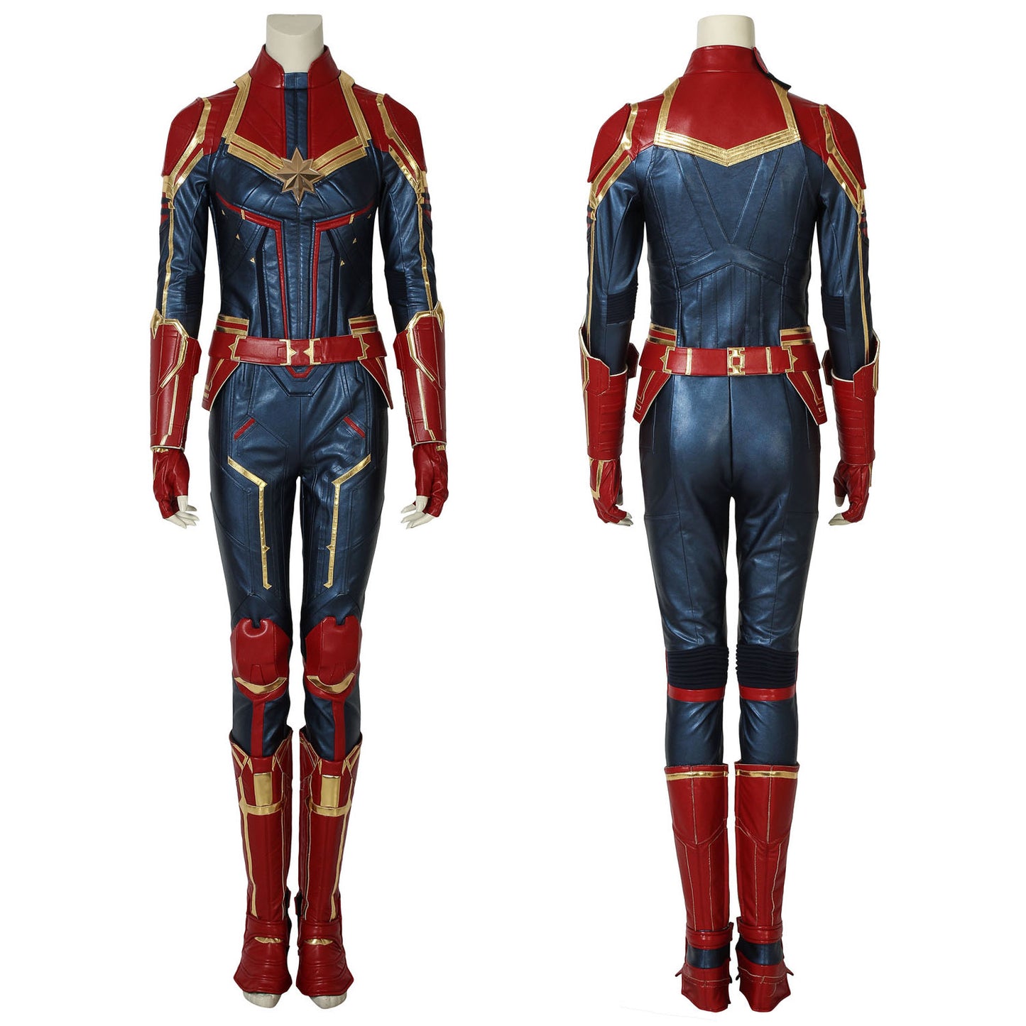 Captain Marvel Carol Danvers Top Level Female Cosplay Costumes