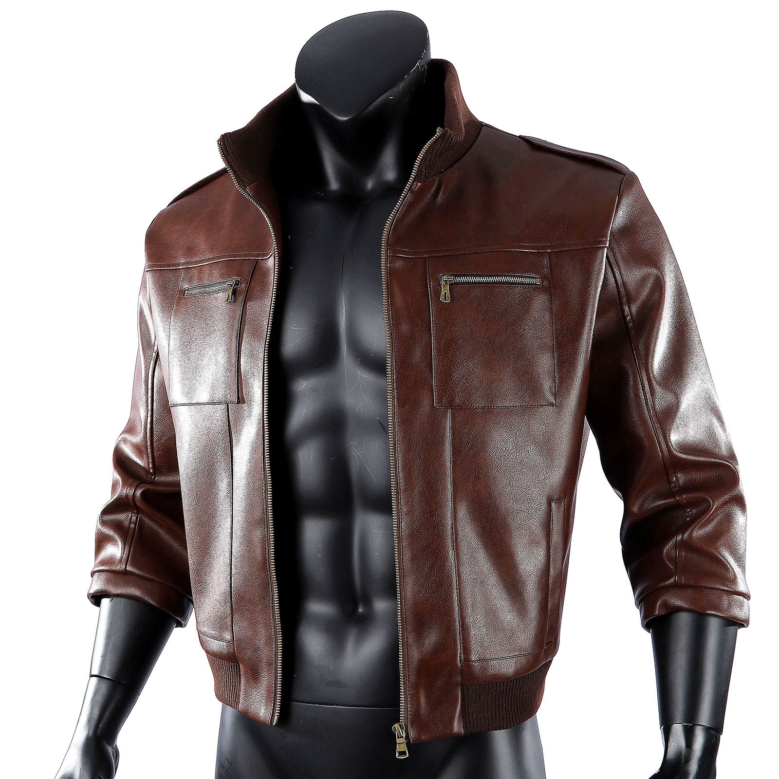 Avengers: Doomsday Cyclops Cosplay Costumes Men's Leather Jacket Themed Party Outfits