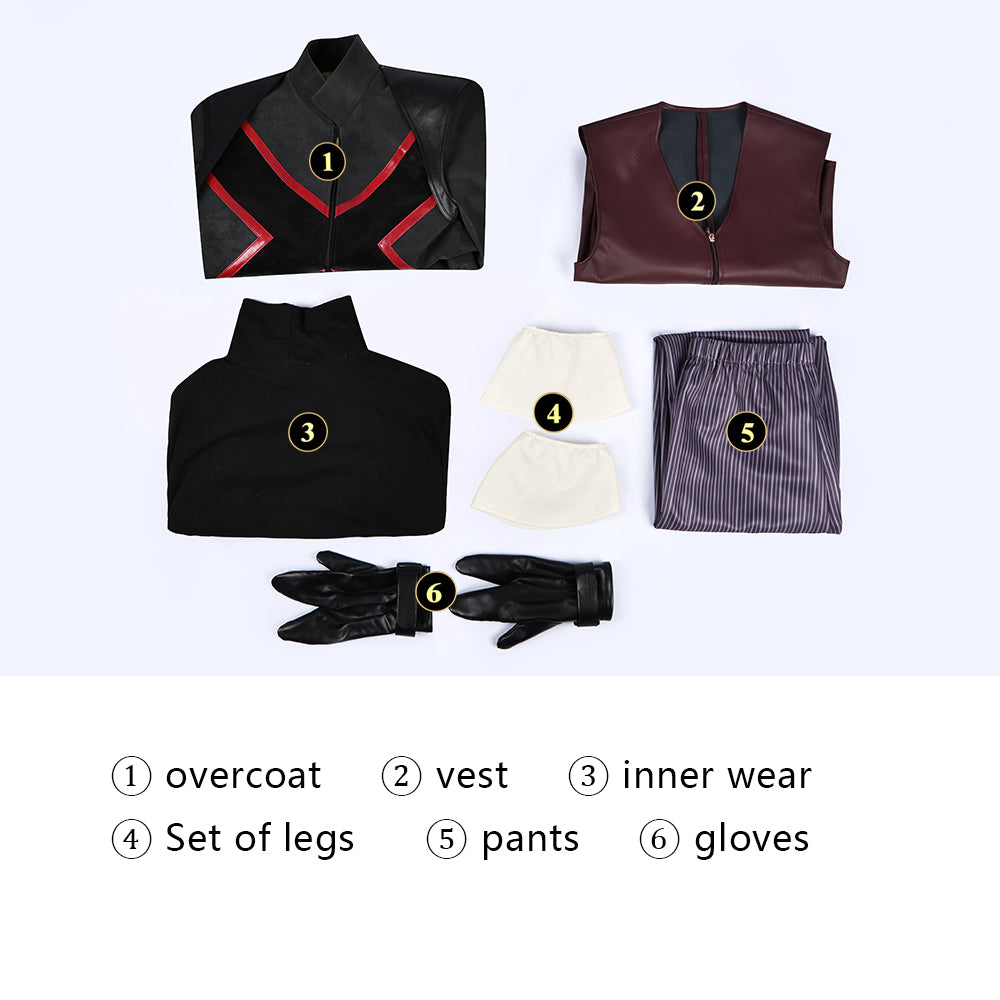 Avengers 5 Doomsday Nightcrawler Top Level Cosplay Costumes Theme Party Outfits