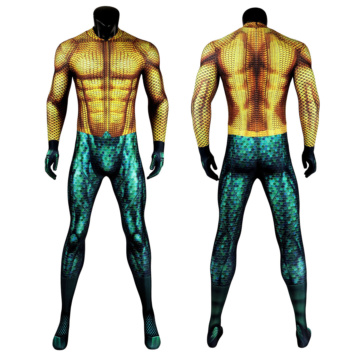 Aquaman 2 The Lost Kingdom Arthur Curry Male Jumpsuit Cosplay Costumes