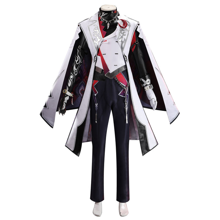 Game Honkai: Star Rail Ashveil Outfit Top Cosplay Costumes