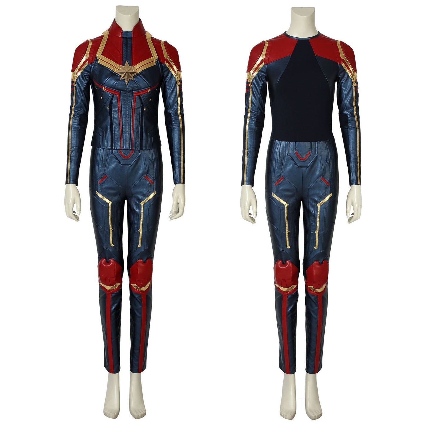 Captain Marvel Carol Danvers Top Level Female Cosplay Costumes