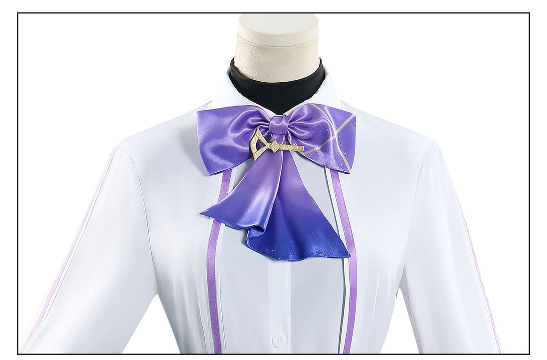 Game Genshin Impact Clorinde X Luckin Coffee Cosplay Costumes