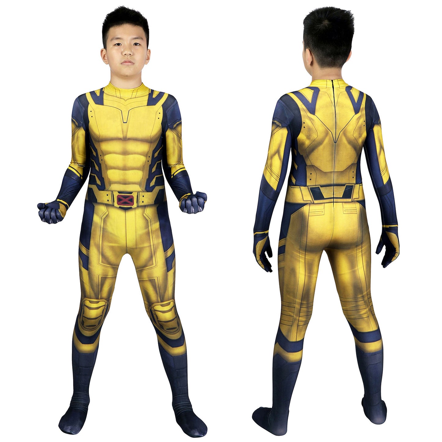 Deadpool 3 Wolverine Kids Jumpsuit Cosplay Costumes