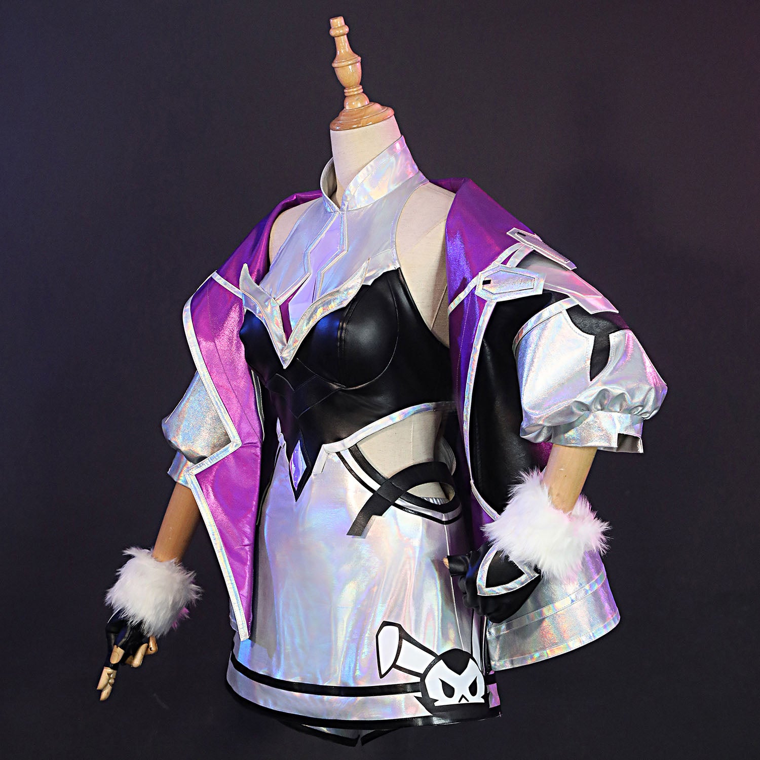 Game LOL Battle Bunny Miss Fortune Full Set Role Cosplay Costumes
