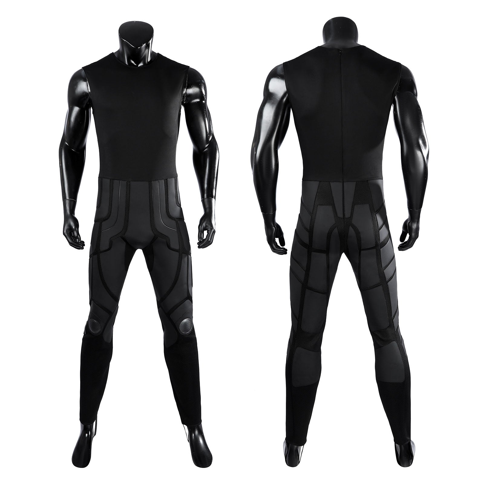 The Dark Knight Rises Batman Bruce Wayne Cosplay Costumes Halloween Themed Party Outfits