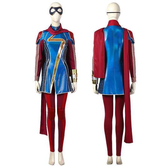 Marvel Comics Ms. Marvel Kamala Khan Suit Ver 1 Adult Cosplay Costumes