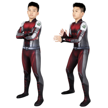 Titans Beast Boy Kids Jumpsuit Cosplay Costumes