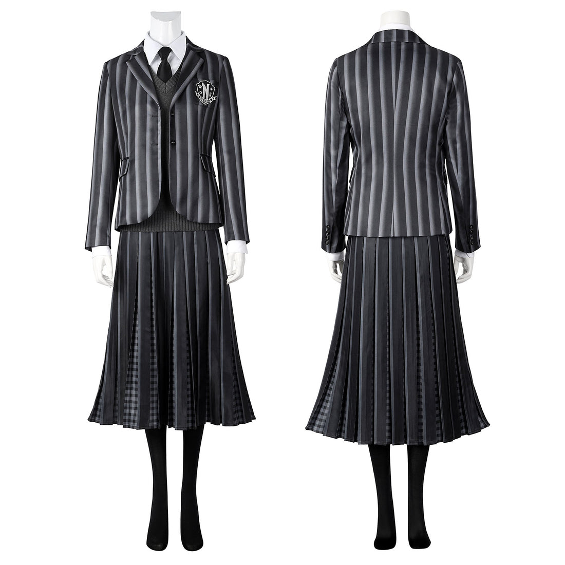Wednesday 2 The Addams Family Nevermore Academy Uniform Cosplay Costumes