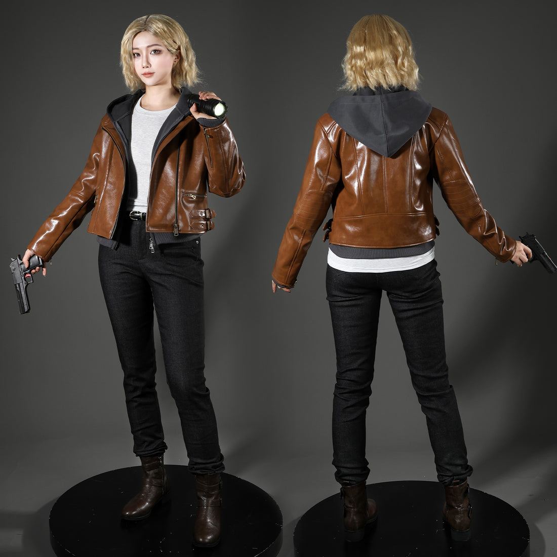 Resident Evil 9 Requiem Grace Ashcroft Woman Fullset Cosplay Costumes