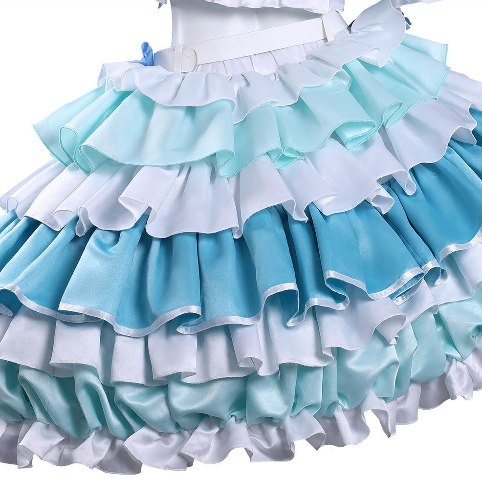 Puella Magi Madoka Magica Miki Sayaka Stage Outfit Cosplay Costumes