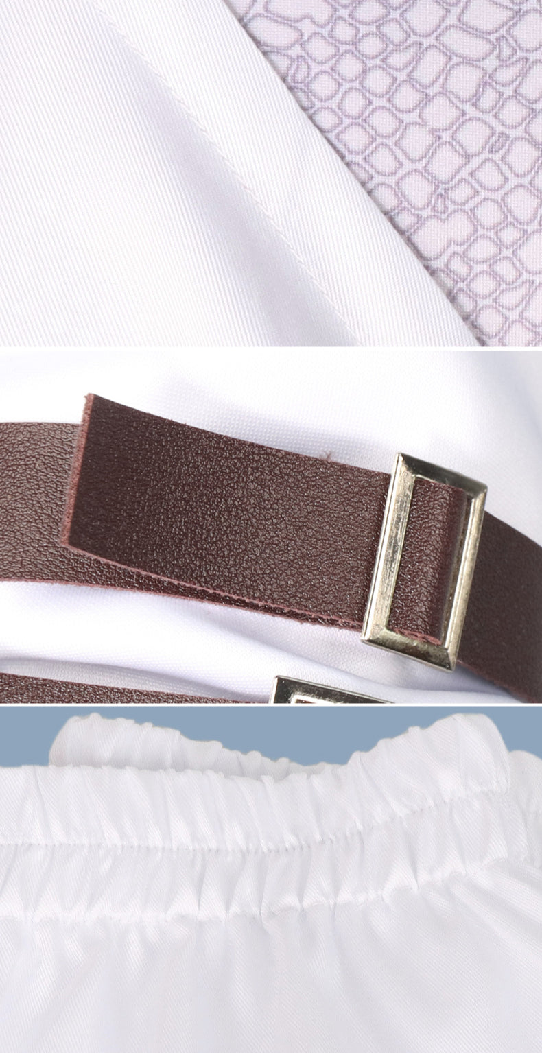 Black Myth Wukong Black Wind Mountain White Xiushi Full Set Cosplay Costumes